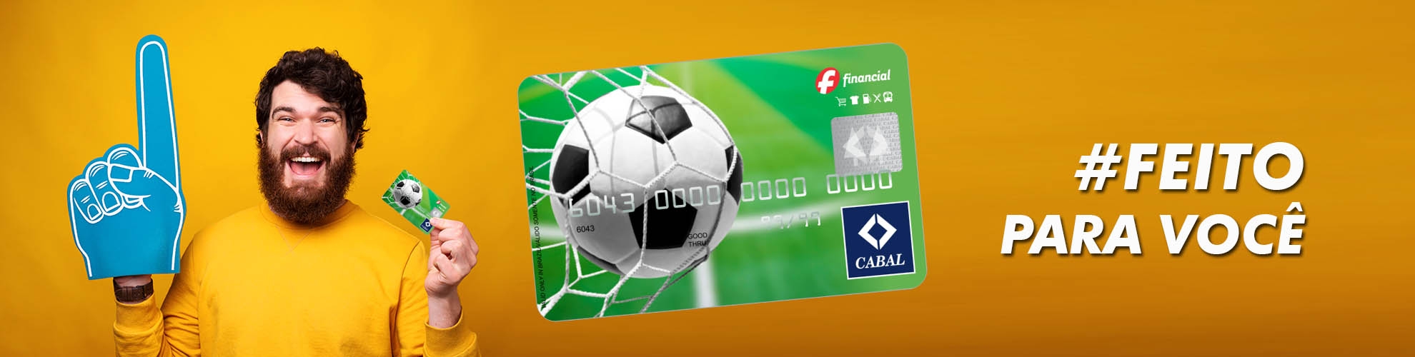 Cartão Amantes do Futebol - Crédito