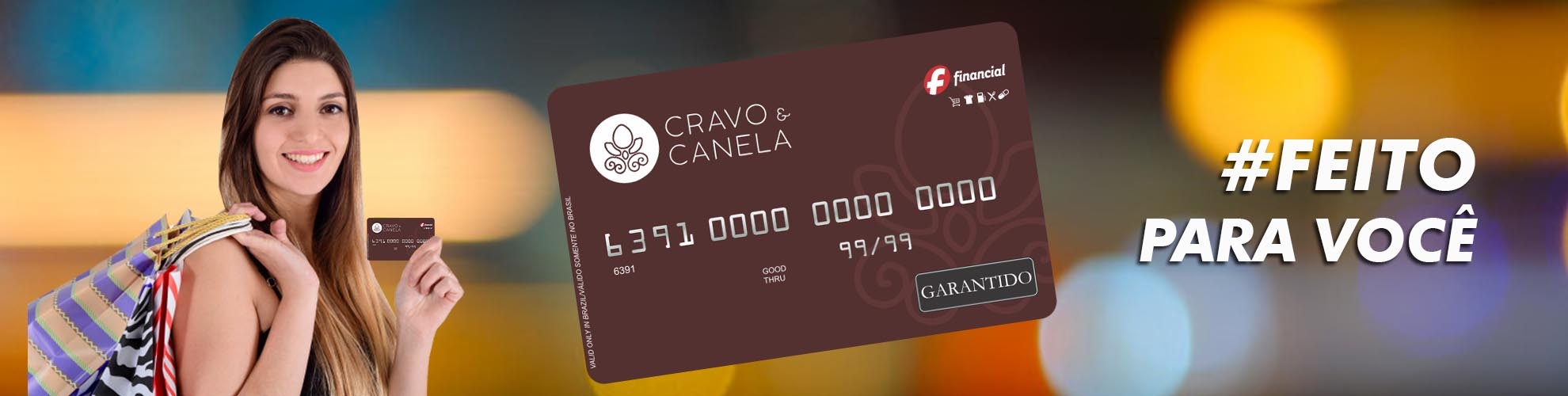 Cartão de Crédito Cravo e Canela