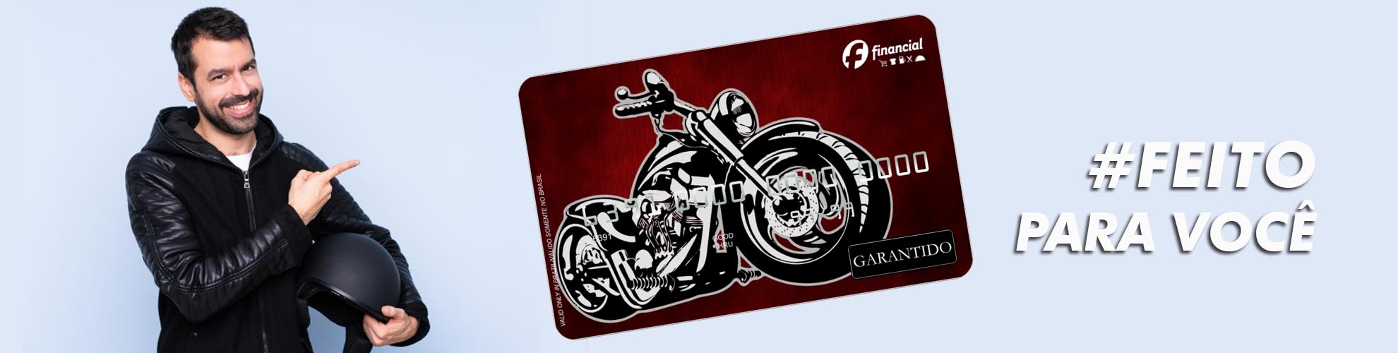 Cartão Garantido Motociclista - Pré-Pago